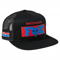 CZAPKA Z DASZKIEM FOX HONDA SNAPBACK BLACK