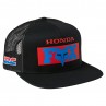 CZAPKA Z DASZKIEM FOX HONDA SNAPBACK BLACK