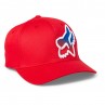 CZAPKA Z DASZKIEM FOX TOXSYK FLEXFIT FLAME RED