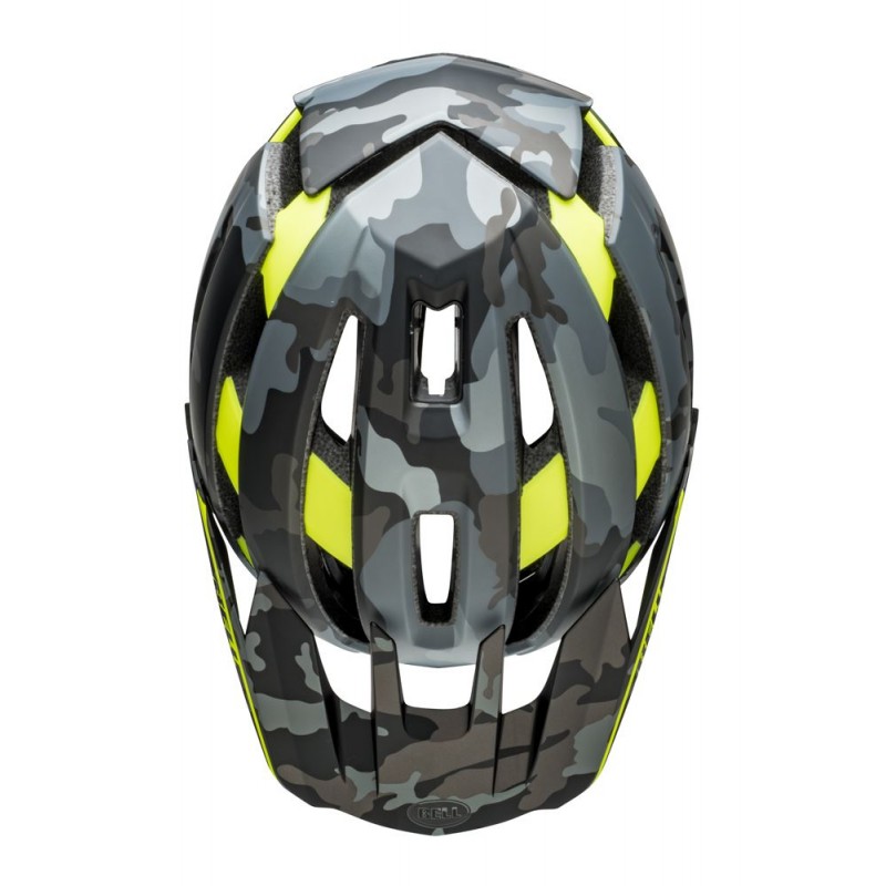 Kask full face BELL SUPER AIR MIPS SPHERICAL matte camo hi-viz roz. M (55–59 cm)