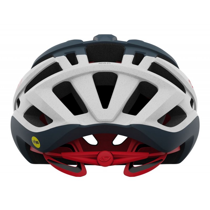 Kask szosowy GIRO AGILIS INTEGRATED MIPS matte portaro gray white red (DWZ)