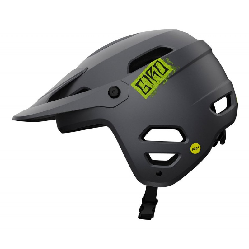 Kask mtb GIRO TYRANT SPHERICAL MIPS matte black ano lime roz. M (55-59 cm) (DWZ)