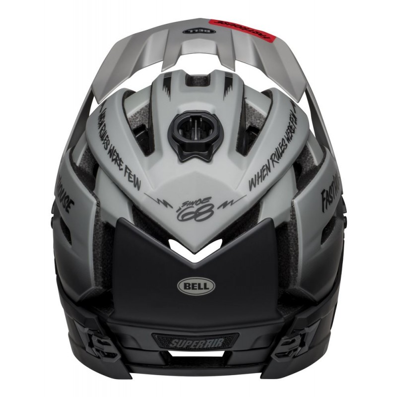 Kask full face BELL SUPER AIR R MIPS SPHERICAL matte gray black fasthouse (NEW)