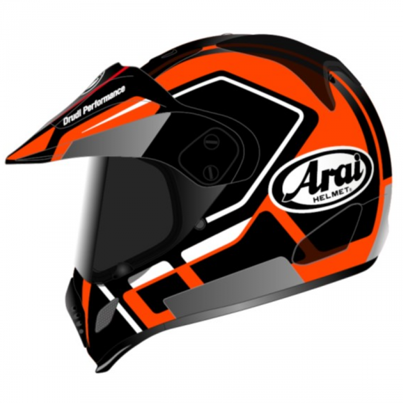 KASK ARAI TOUR-X4 DETOUR-II RED