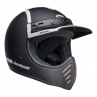 KASK BELL MOTO-3 FH OLD ROAD MATTE/GLOSS BLACK/WHITE