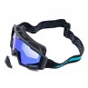 GOGLE IMX SAND BLACK MATT/BLUE - SZYBA BLUE IRIDIUM + CLEAR (2 SZYBY W ZESTAWIE)