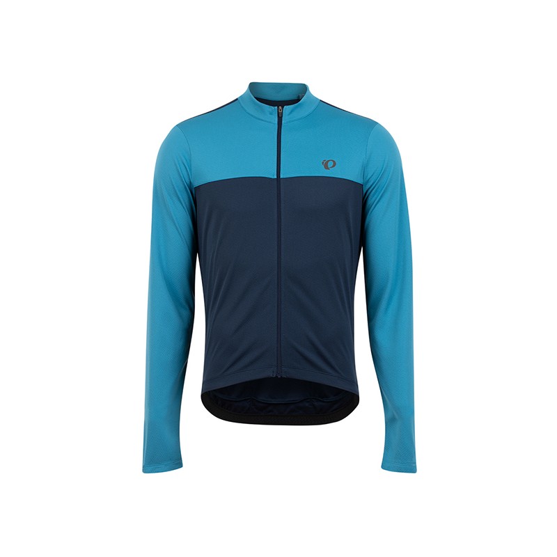 Quest LS Jersey Navy/Lagoon XL