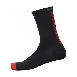 Skarpetki Original Wysokie Black/Red M-L (Shoe 41-44)