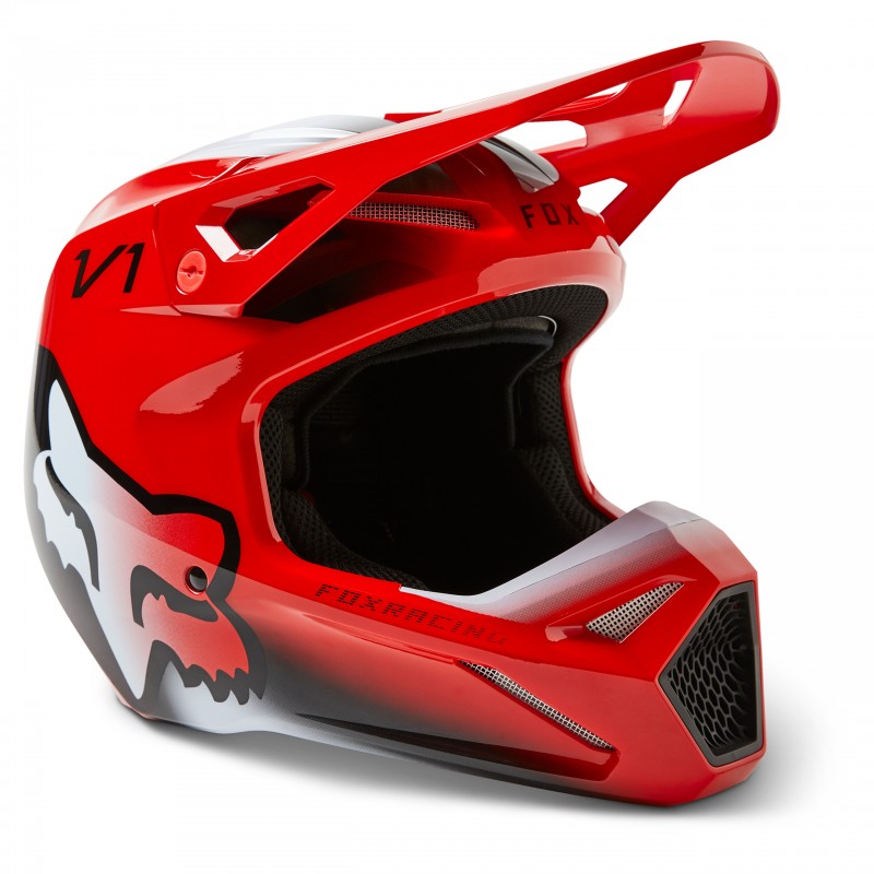 KASK FOX JUNIOR V1 TOXSYK FLUO RED