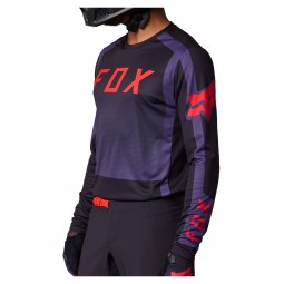 KOSZULKA ROWEROWA Z DŁUGIM RĘKAWEM FOX DEFEND RACE CAPSULE SANGRIA