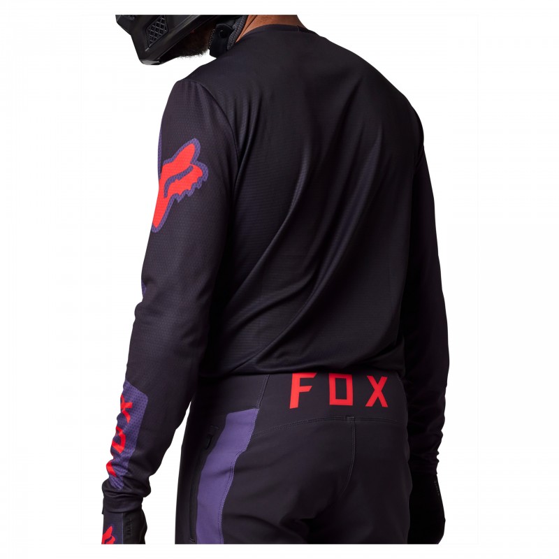 KOSZULKA ROWEROWA Z DŁUGIM RĘKAWEM FOX DEFEND RACE CAPSULE SANGRIA