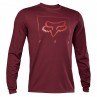 KOSZULKA ROWEROWA Z DŁUGIM RĘKAWEM FOX RANGER DR MD TRED DARK MAROON