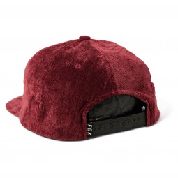 CZAPKA Z DASZKIEM FOX FIXATED SB DARK MAROON