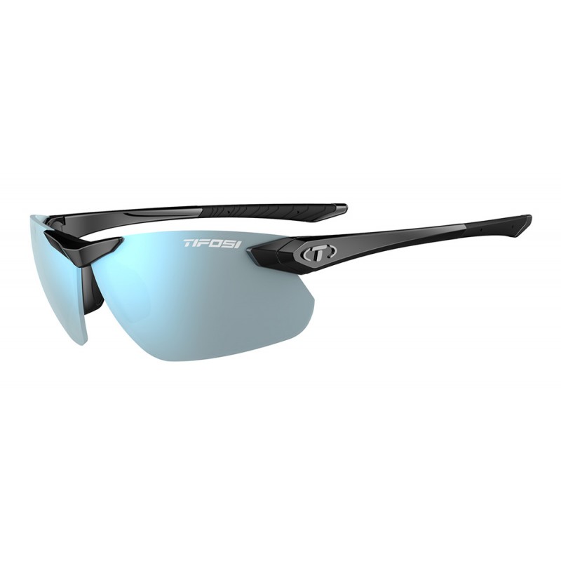 Okulary TIFOSI SEEK FC 2.0 gloss black (1 szkło Smoke Bright Blue 11,2% transmisja światła) (NEW)