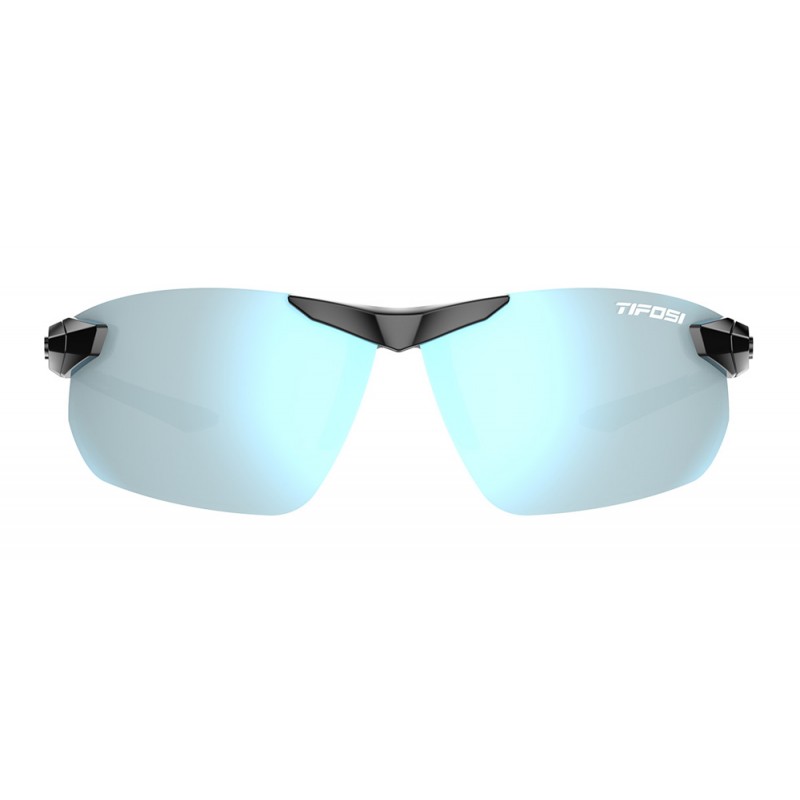 Okulary TIFOSI SEEK FC 2.0 gloss black (1 szkło Smoke Bright Blue 11,2% transmisja światła) (NEW)