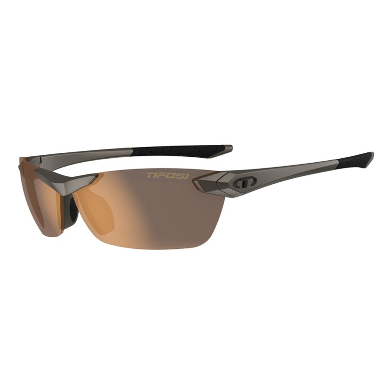 Okulary TIFOSI SEEK 2.0 POLARIZED iron (1 szkło Brown 15,4% transmisja światła) (NEW)