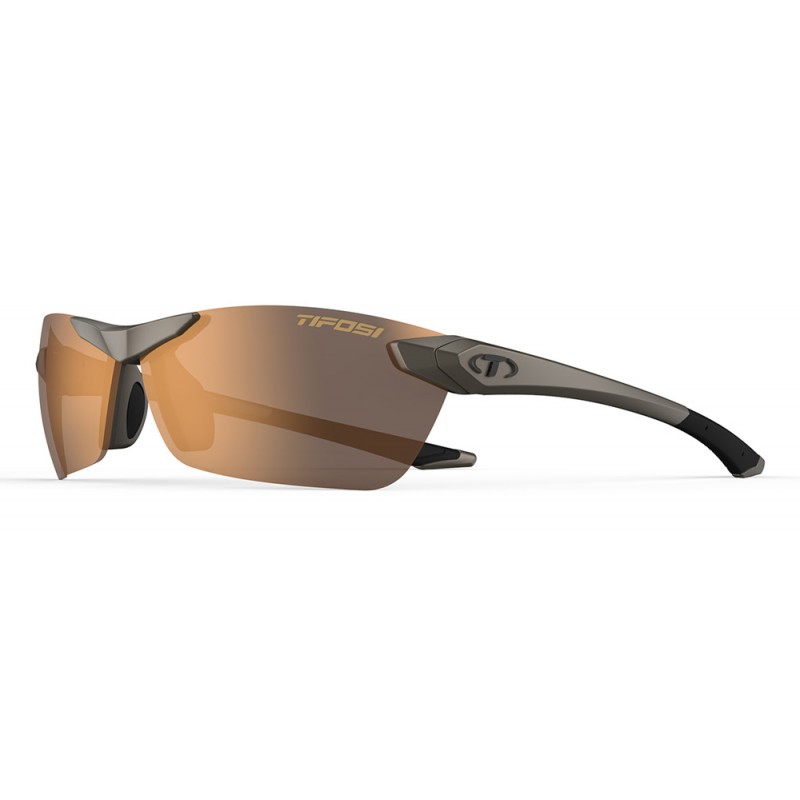 Okulary TIFOSI SEEK 2.0 POLARIZED iron (1 szkło Brown 15,4% transmisja światła) (NEW)