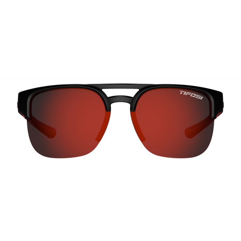 Okulary TIFOSI SALVO crimson onyx (1szkło Smoke Red 15,4% transmisja światła) (NEW)