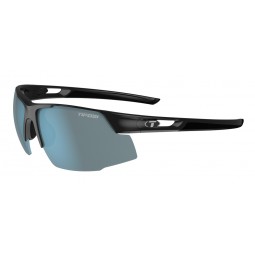 Okulary TIFOSI CENTUS gloss black (1 szkło Smoke Bright Blue 11,2% transmisja światła) (NEW)