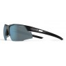 Okulary TIFOSI CENTUS gloss black (1 szkło Smoke Bright Blue 11,2% transmisja światła) (NEW)