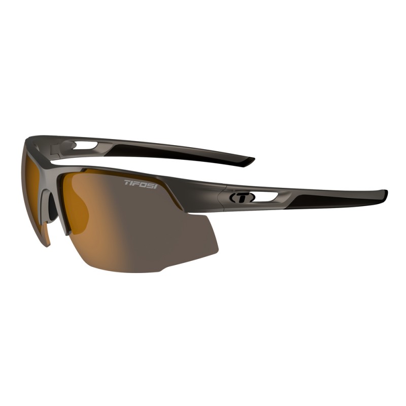 Okulary TIFOSI CENTUS iron (1 szkło Brown 17,1% transmisja światła) (NEW)