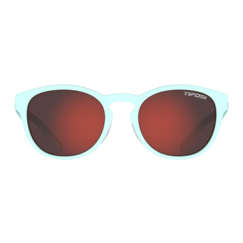 Okulary TIFOSI SVAGO satin crystal teal (1 szkło Smoke Red 15,4% transmisja światła) (NEW)