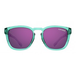 Okulary TIFOSI SMIRK aqua shimmer (1 szkło Rose 14,7% transmisja światła) (NEW)
