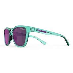 Okulary TIFOSI SMIRK aqua shimmer (1 szkło Rose 14,7% transmisja światła) (NEW)