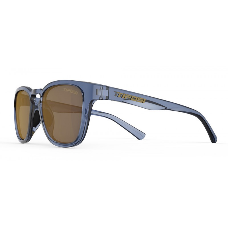Okulary TIFOSI SMIRK crystal denim (1 szkło Gold Mirror 17,1% transmisja światła) (NEW)