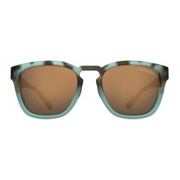 Okulary TIFOSI SMIRK matte blue tortoise (1 szkło Brown 17,1% transmisja światła, no mirror) (NEW)