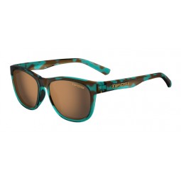 Okulary TIFOSI SWANK POLARIZED blue confetti (1 szkło Brown 15,4% transmisja światła) (NEW)