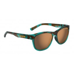 Okulary TIFOSI SWANK POLARIZED blue confetti (1 szkło Brown 15,4% transmisja światła) (NEW)