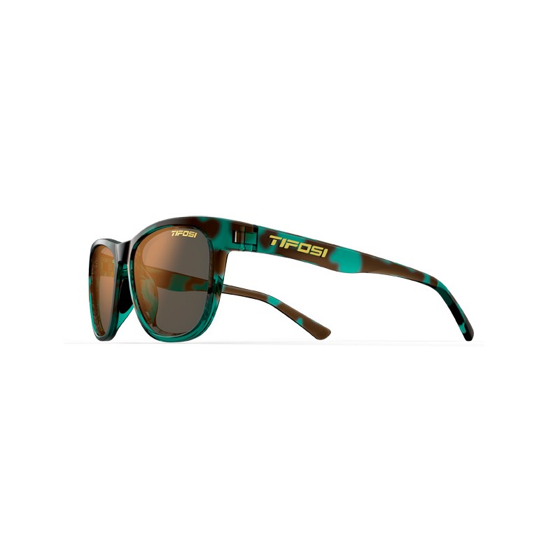 Okulary TIFOSI SWANK POLARIZED blue confetti (1 szkło Brown 15,4% transmisja światła) (NEW)