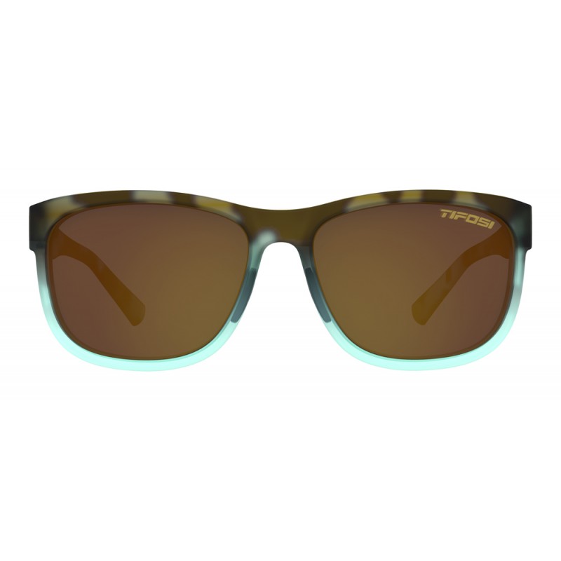 Okulary TIFOSI SWANK XL blue tortoise (1 szkło Brown 15,4% transmisja światła) (NEW)