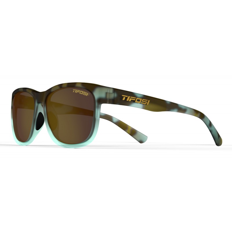 Okulary TIFOSI SWANK XL blue tortoise (1 szkło Brown 15,4% transmisja światła) (NEW)