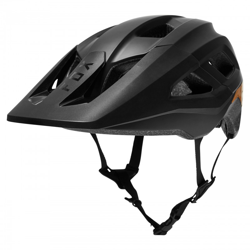KASK ROWEROWY FOX JUNIOR MAINFRAME BLACK/GOLD