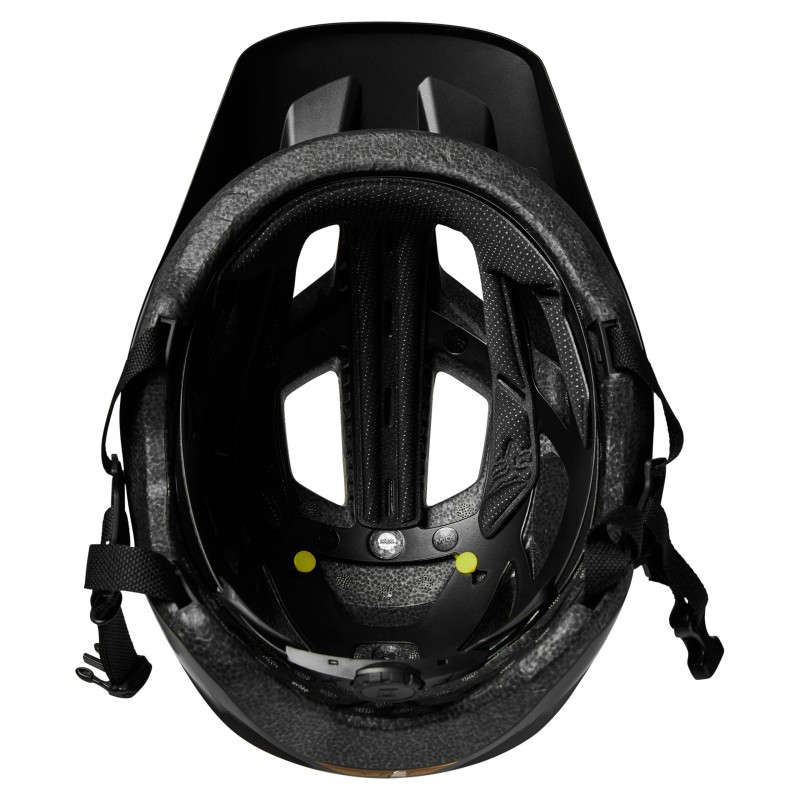 KASK ROWEROWY FOX JUNIOR MAINFRAME BLACK/GOLD