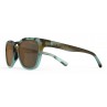 Okulary TIFOSI SMIRK POLARIZED matte blue tortoise (1 szkło Brown 15,4% transmisja światła) (NEW)