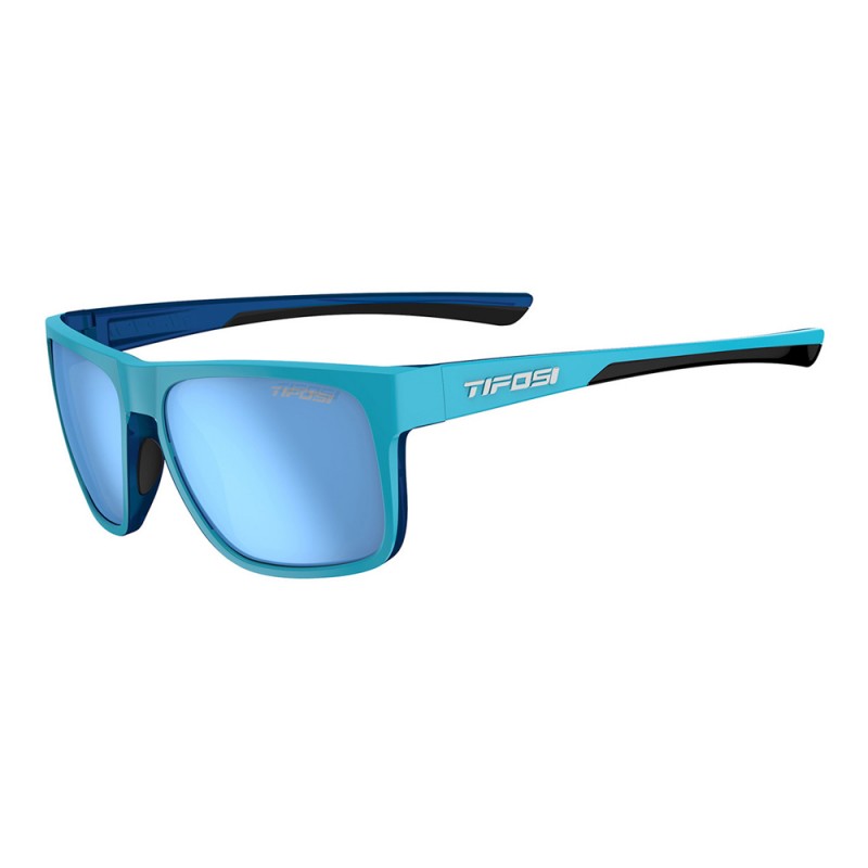 Okulary TIFOSI SWICK POLARIZED shadow blue (1 szkło Blue Sky Polarized 15,4% transmisja światła) (NEW)