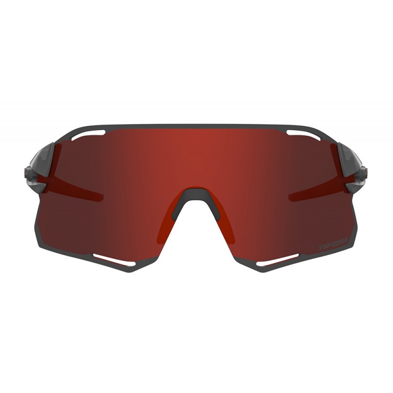 Okulary TIFOSI RAIL RACE CLARION satin vapor (2szkła Clarion Red 14,7% transmisja światła, 95,6% Clear) (LIMITED EDITION) (NEW)