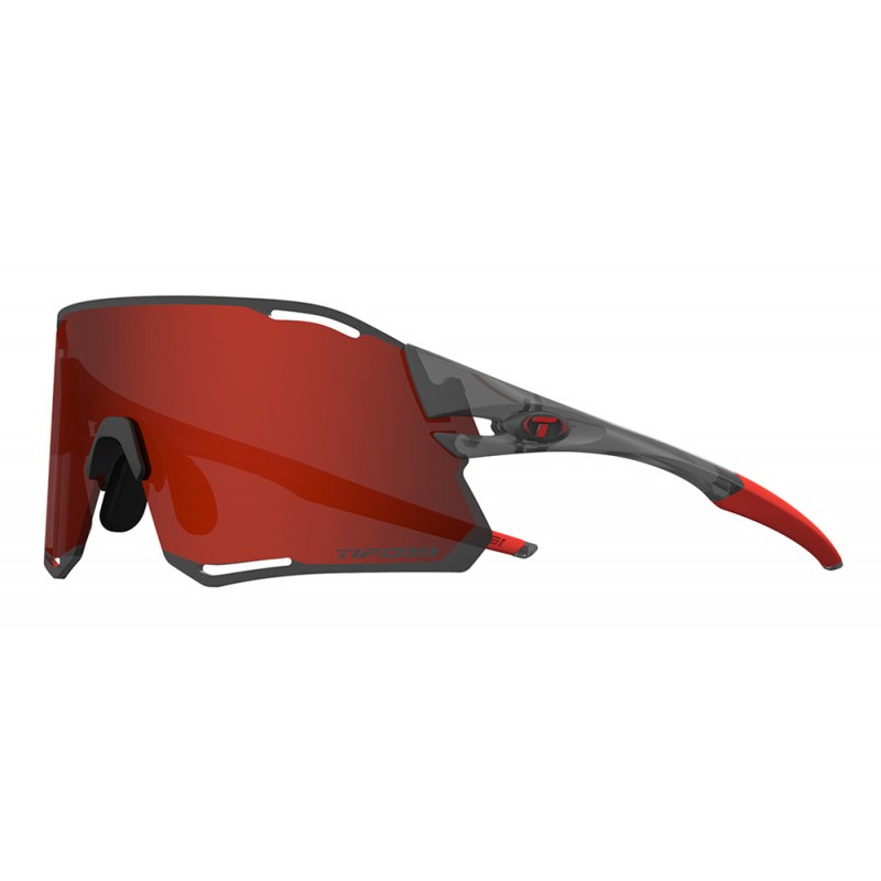 Okulary TIFOSI RAIL RACE CLARION satin vapor (2szkła Clarion Red 14,7% transmisja światła, 95,6% Clear) (LIMITED EDITION) (NEW)