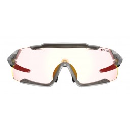 Okulary TIFOSI AETHON CLARION FOTOTEC matte smoke (3szkła 14,7% Clarion Red, 41,4% AC Red, 95,6% Clear) (NEW)