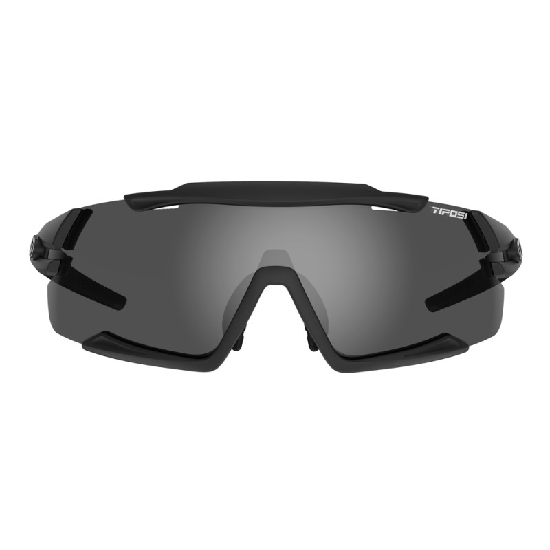 Okulary TIFOSI AETHON matte black (3szkła 15,4% Smoke, 41,4% AC Red, 95,6% Clear) (NEW)