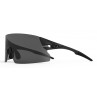 Okulary TIFOSI RAIL XC CLARION blackout (3szkła 15,4% Smoke, 41,4% AC Red, 95,6% Clear) (NEW)