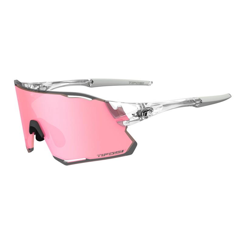 Okulary TIFOSI RAIL RACE CLARION crystal clear (2szkła Clarion Rose 14,7% transmisja światła, 95,6% Clear) (LIMITED EDITION) (NE