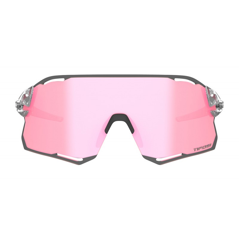 Okulary TIFOSI RAIL RACE CLARION crystal clear (2szkła Clarion Rose 14,7% transmisja światła, 95,6% Clear) (LIMITED EDITION) (NE