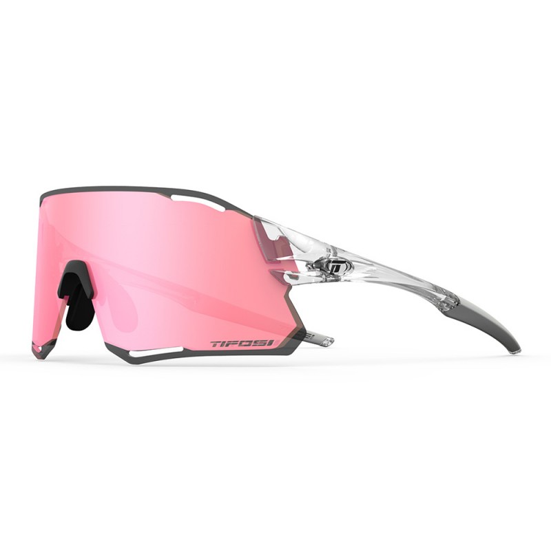 Okulary TIFOSI RAIL RACE CLARION crystal clear (2szkła Clarion Rose 14,7% transmisja światła, 95,6% Clear) (LIMITED EDITION) (NE