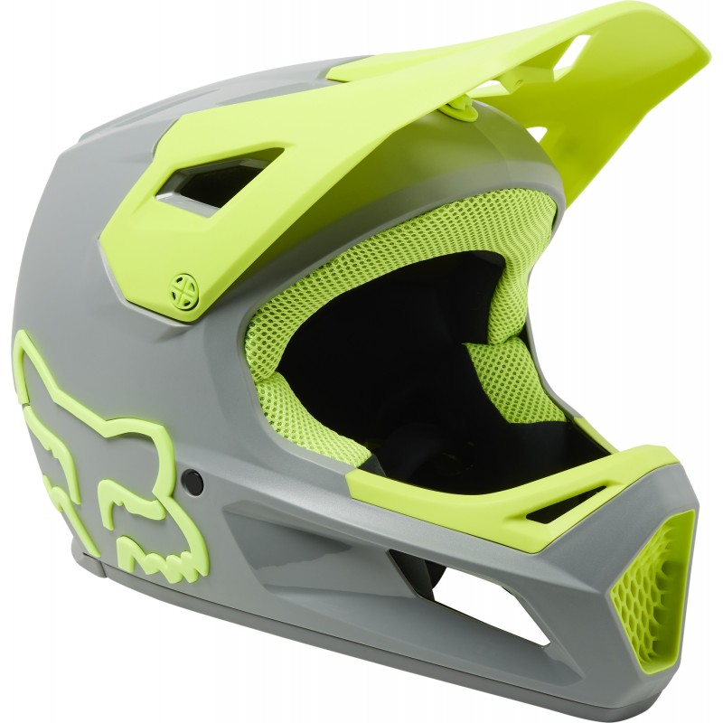 KASK ROWEROWY FOX JUNIOR RAMPAGE CESHYN GREY