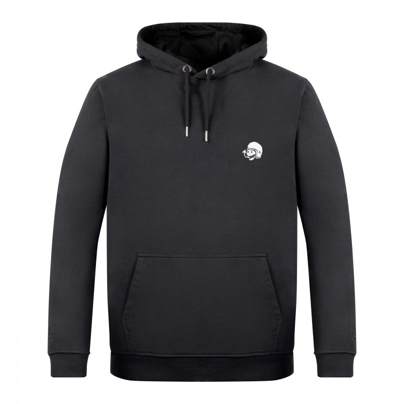 BLUZA Z KAPTUREM BROGER MOTO BLACK