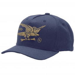 CZAPKA Z DASZKIEM BROGER SNAPBACK EAGLE NAVY